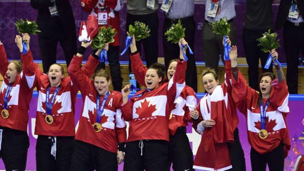 Canadian Women Win Hockey Gold for Fourth Straight Time